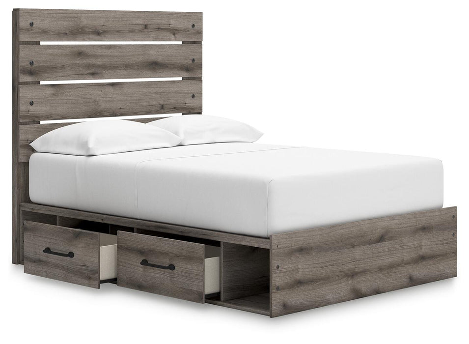 Graystorm Bed with Storage - Venta Furnishings (San Antonio,TX)