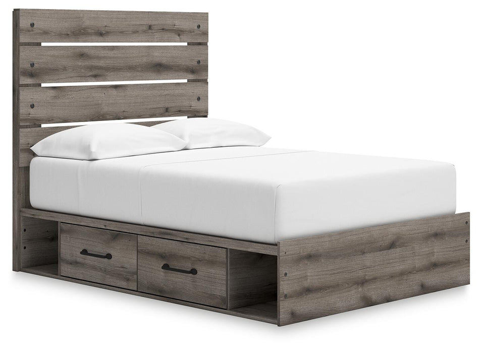 Graystorm Bed with Storage - Venta Furnishings (San Antonio,TX)