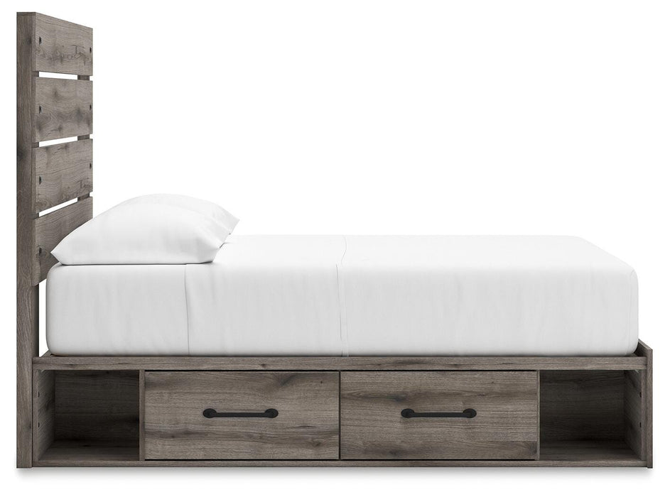 Graystorm Bed with Storage - Venta Furnishings (San Antonio,TX)