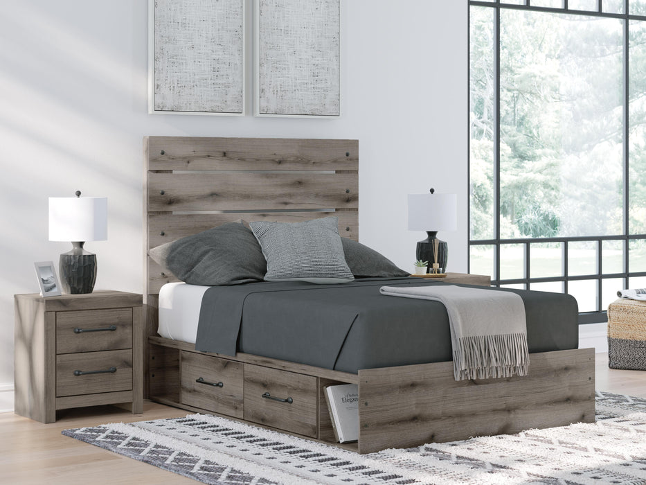 Graystorm Bed with Storage - Venta Furnishings (San Antonio,TX)