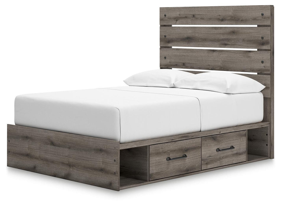 Graystorm Bed with Storage - Venta Furnishings (San Antonio,TX)