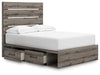 Graystorm Bed with Storage - Venta Furnishings (San Antonio,TX)