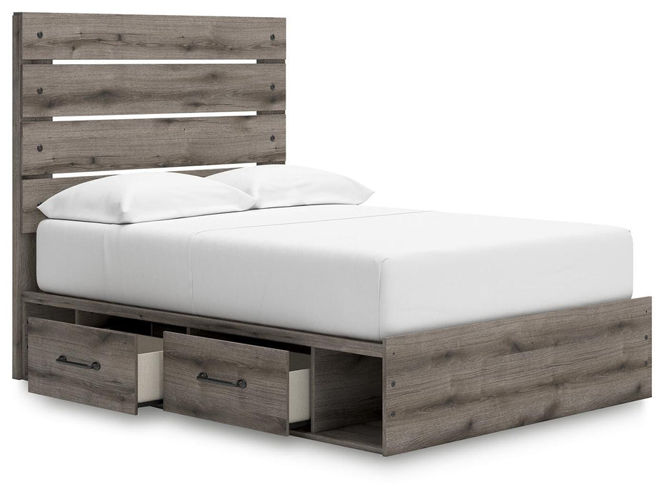 Graystorm Bed with Storage - Venta Furnishings (San Antonio,TX)