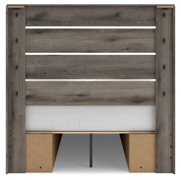 Graystorm Bed with Storage - Venta Furnishings (San Antonio,TX)