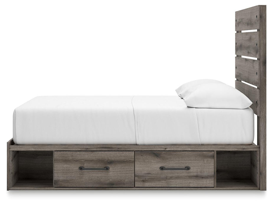 Graystorm Bed with Storage - Venta Furnishings (San Antonio,TX)