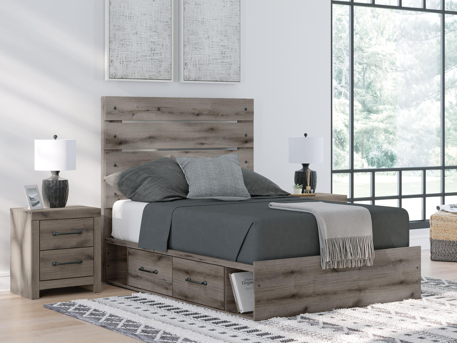 Graystorm Bed with Storage - Venta Furnishings (San Antonio,TX)
