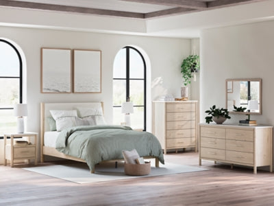 Cadmori Upholstered Bed - Venta Furnishings (San Antonio,TX)
