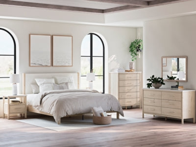 Cadmori Upholstered Bed - Venta Furnishings (San Antonio,TX)