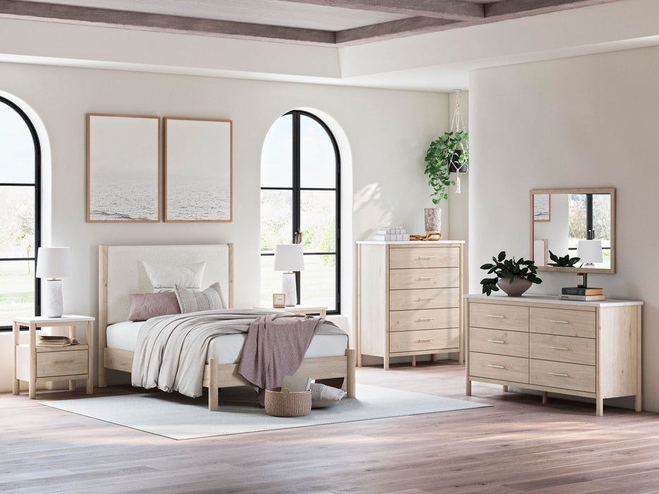 Cadmori Upholstered Bed - Venta Furnishings (San Antonio,TX)