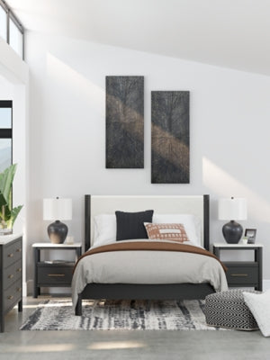 Cadmori Upholstered Bed - Venta Furnishings (San Antonio,TX)