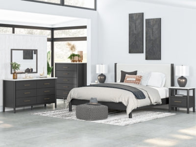 Cadmori Upholstered Bed - Venta Furnishings (San Antonio,TX)