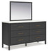 Cadmori Dresser and Mirror - Venta Furnishings (San Antonio,TX)