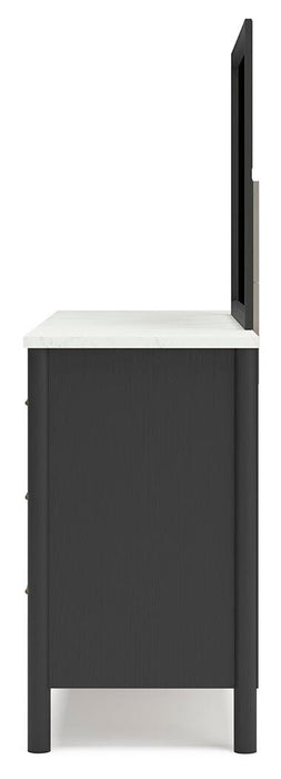 Cadmori Dresser and Mirror - Venta Furnishings (San Antonio,TX)