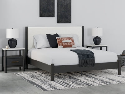Cadmori Upholstered Bed - Venta Furnishings (San Antonio,TX)