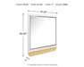 Altyra Bedroom Mirror - Venta Furnishings (San Antonio,TX)