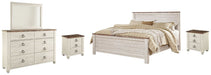 Willowton Bedroom Set - Venta Furnishings (San Antonio,TX)