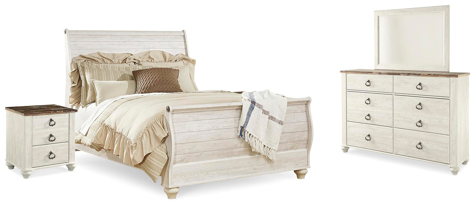 Willowton Bedroom Set - Venta Furnishings (San Antonio,TX)