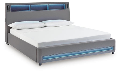 Verishaw Upholstered Bed - Venta Furnishings (San Antonio,TX)