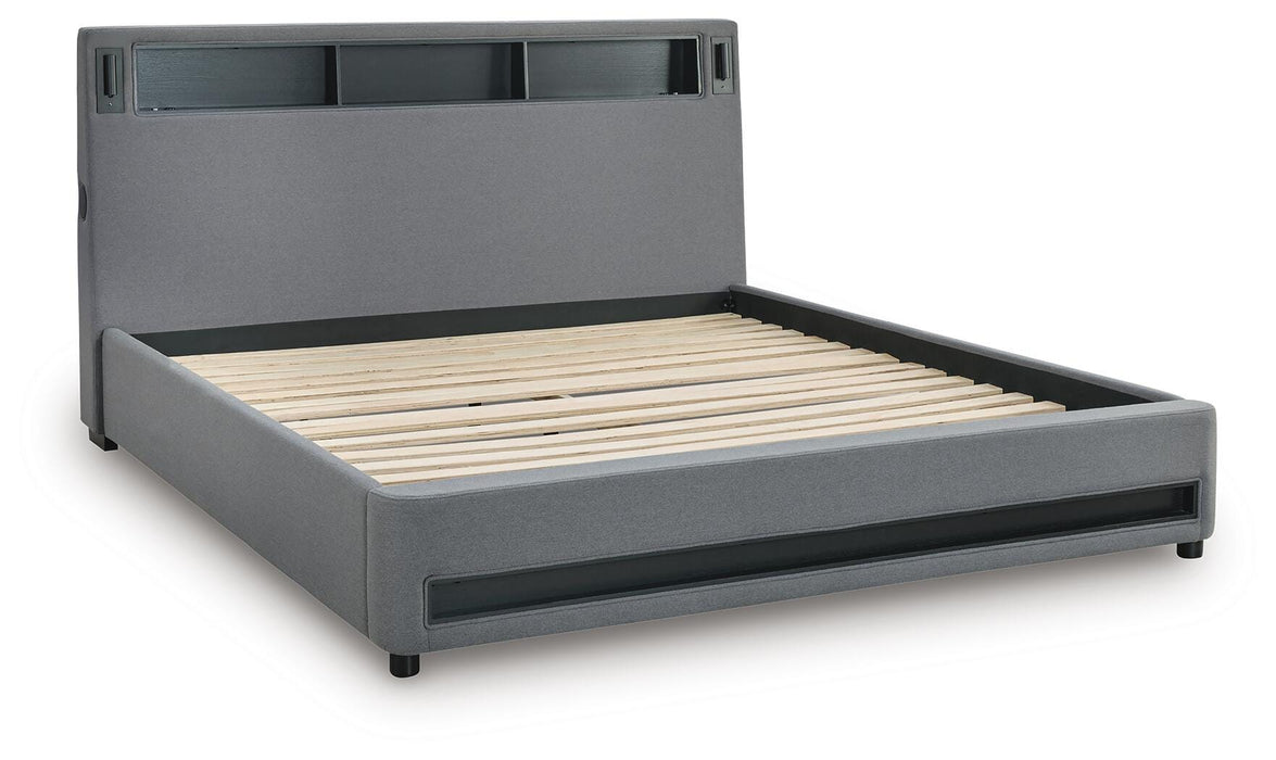 Verishaw Upholstered Bed - Venta Furnishings (San Antonio,TX)