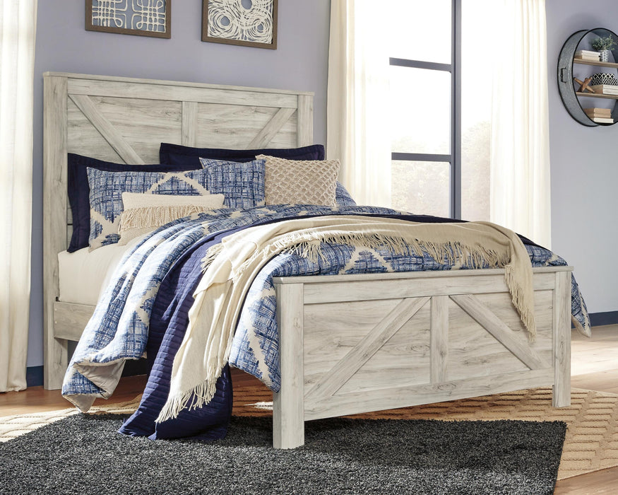 Bellaby Crossbuck Bed - Venta Furnishings (San Antonio,TX)
