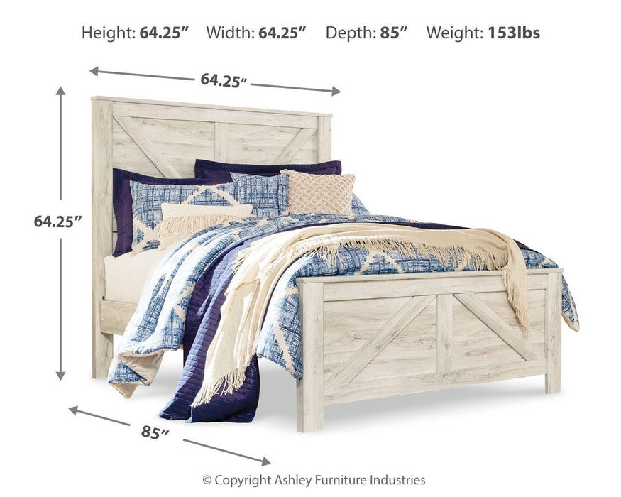 Bellaby Crossbuck Bed - Venta Furnishings (San Antonio,TX)
