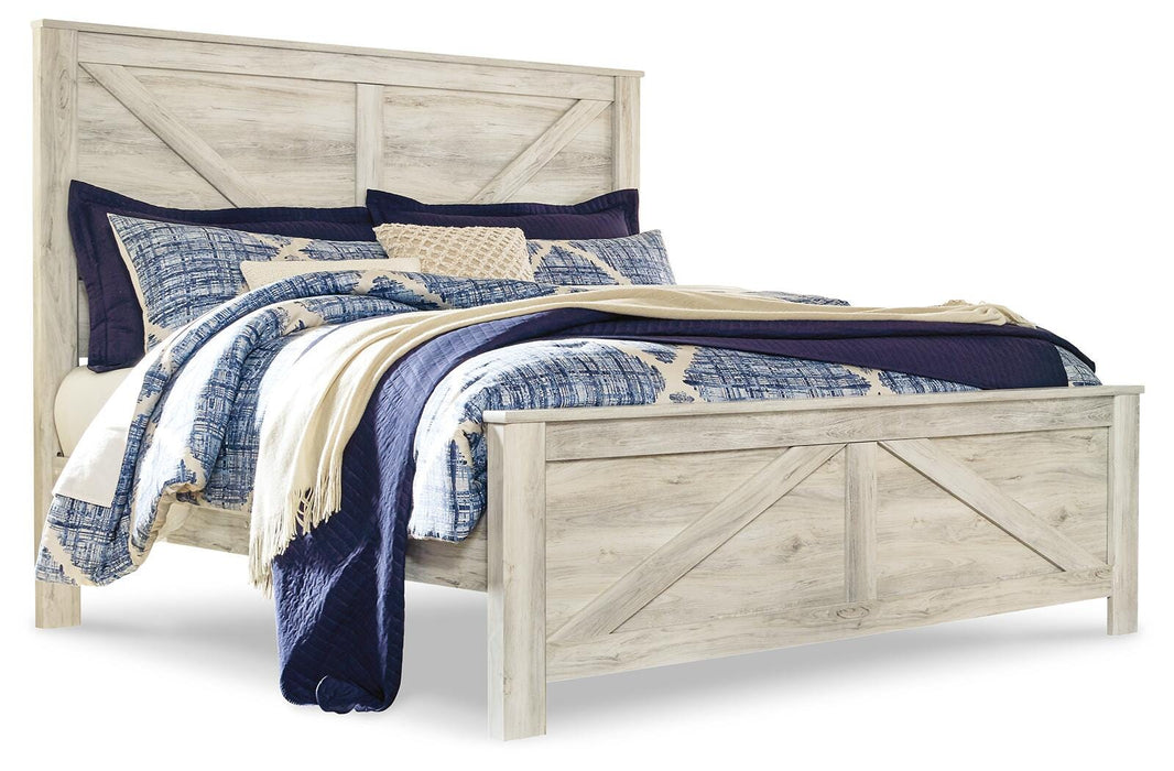 Bellaby Crossbuck Bed - Venta Furnishings (San Antonio,TX)