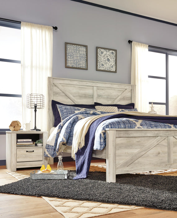 Bellaby Crossbuck Bed - Venta Furnishings (San Antonio,TX)