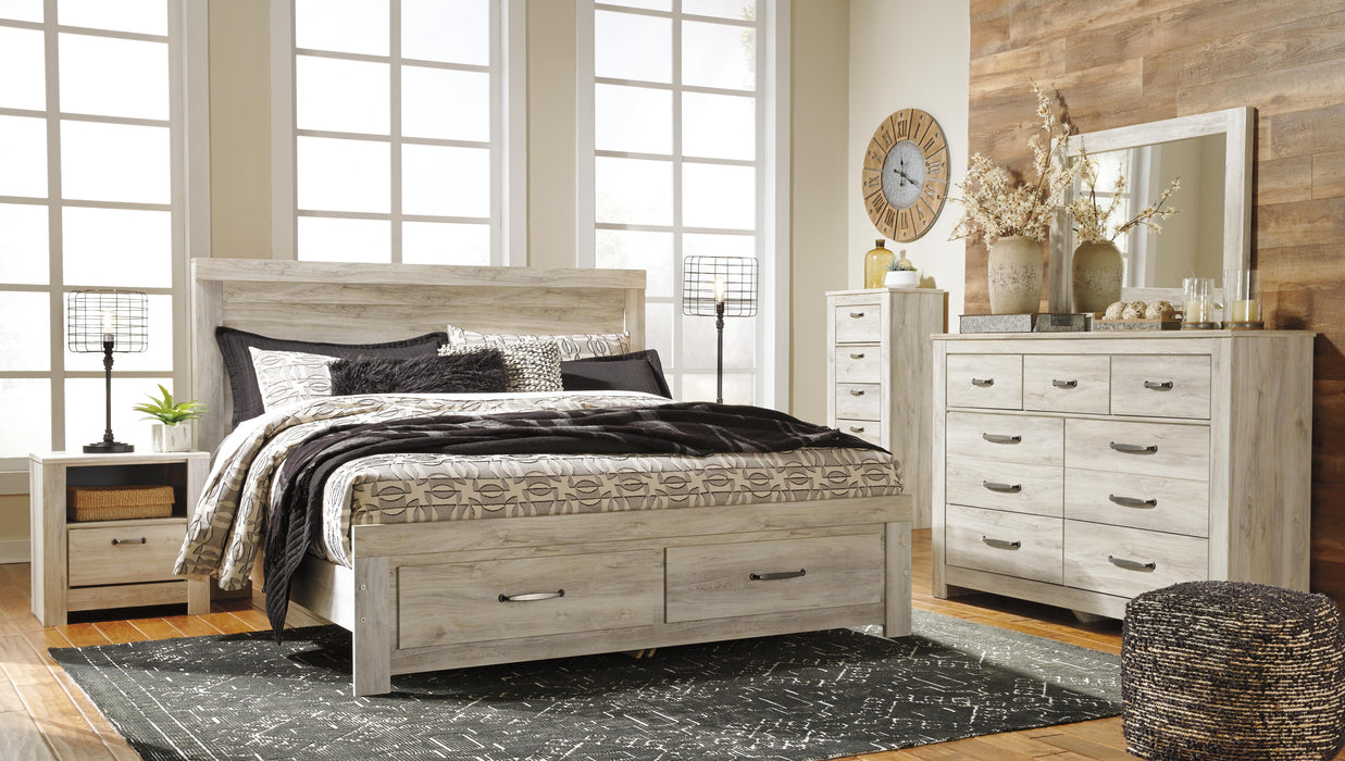 Bellaby Bed with 2 Storage Drawers - Venta Furnishings (San Antonio,TX)