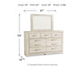 Bellaby Dresser and Mirror - Venta Furnishings (San Antonio,TX)