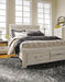 Bellaby Bed with 2 Storage Drawers - Venta Furnishings (San Antonio,TX)