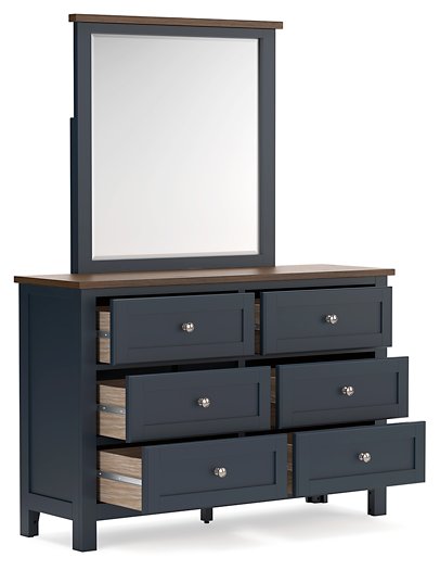 Landocken Dresser and Mirror - Venta Furnishings (San Antonio,TX)