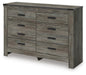 Frandern Dresser and Mirror - Venta Furnishings (San Antonio,TX)