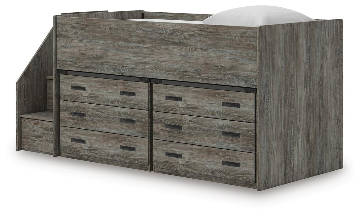 Frandern Loft Bed with Drawer Storage - Venta Furnishings (San Antonio,TX)
