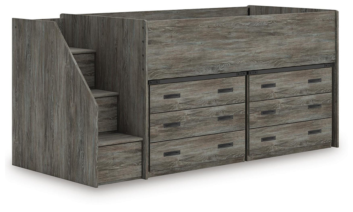 Frandern Loft Bed with Drawer Storage - Venta Furnishings (San Antonio,TX)