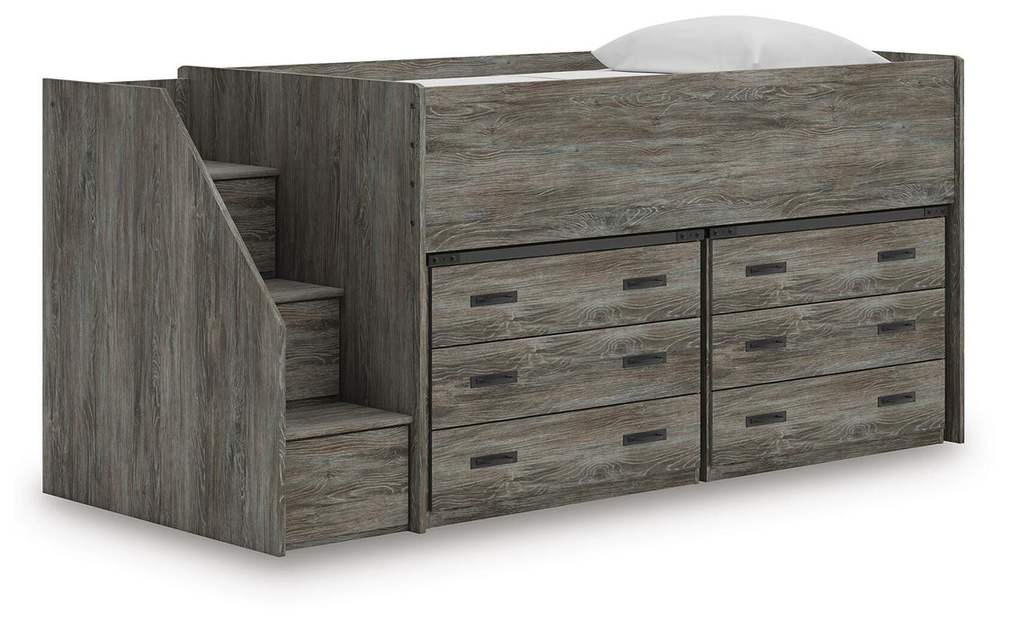 Frandern Loft Bed with Drawer Storage - Venta Furnishings (San Antonio,TX)
