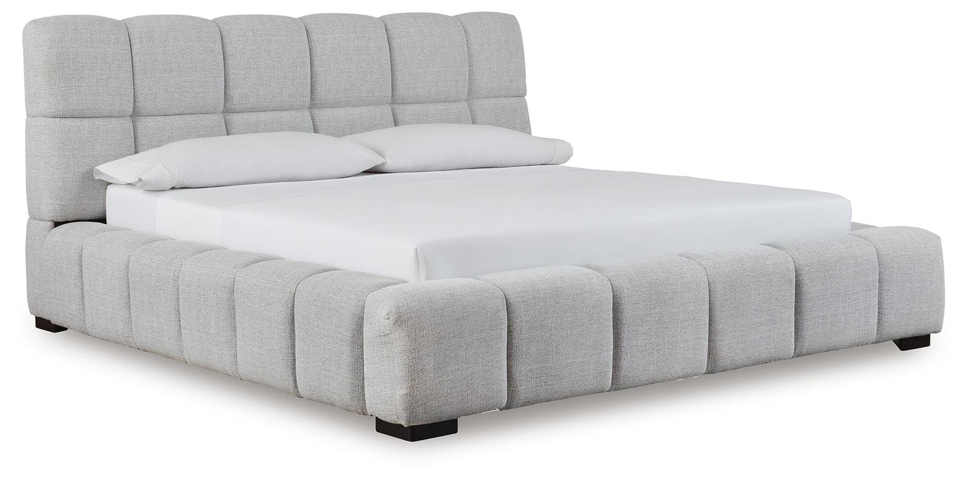 Grendusk Upholstered Bed - Venta Furnishings (San Antonio,TX)