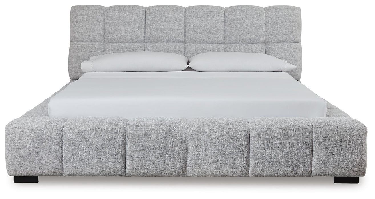 Grendusk Upholstered Bed - Venta Furnishings (San Antonio,TX)