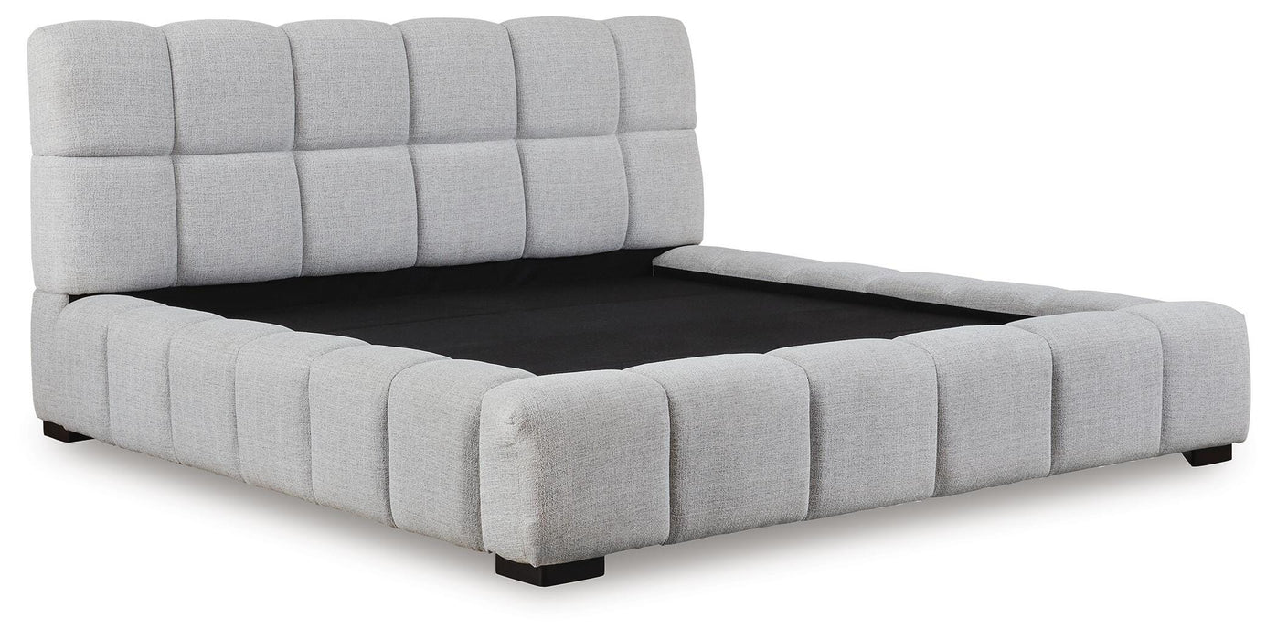 Grendusk Upholstered Bed - Venta Furnishings (San Antonio,TX)