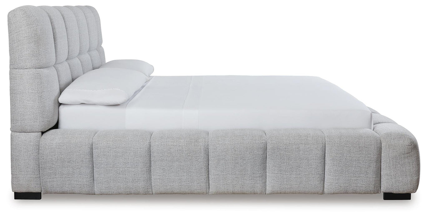 Grendusk Upholstered Bed - Venta Furnishings (San Antonio,TX)