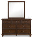 Danabrin Dresser and Mirror - Venta Furnishings (San Antonio,TX)