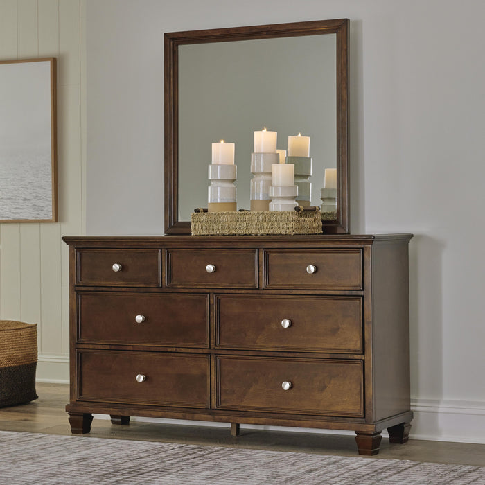 Danabrin Dresser and Mirror - Venta Furnishings (San Antonio,TX)