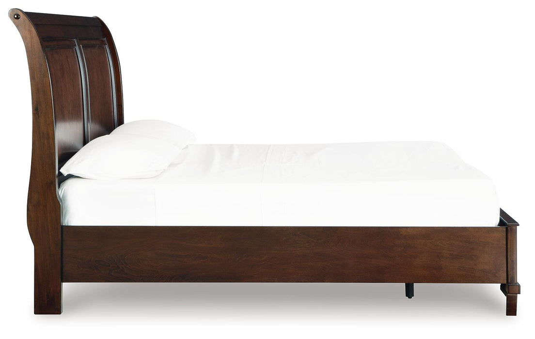 Trellington Sleigh Storage Bed - Venta Furnishings (San Antonio,TX)