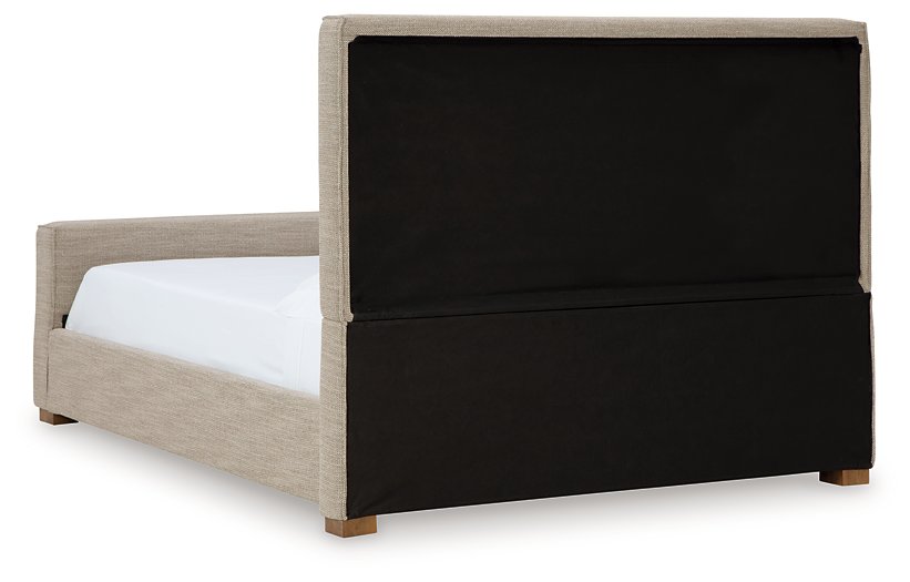 Dakmore Upholstered Bed - Venta Furnishings (San Antonio,TX)