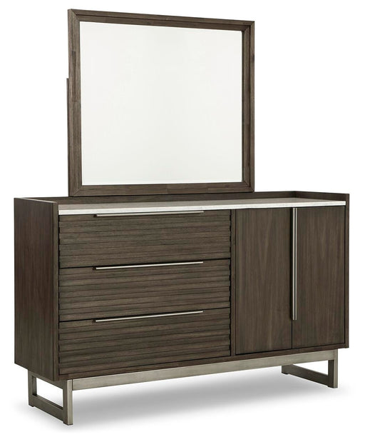 Arkenton Dresser and Mirror - Venta Furnishings (San Antonio,TX)