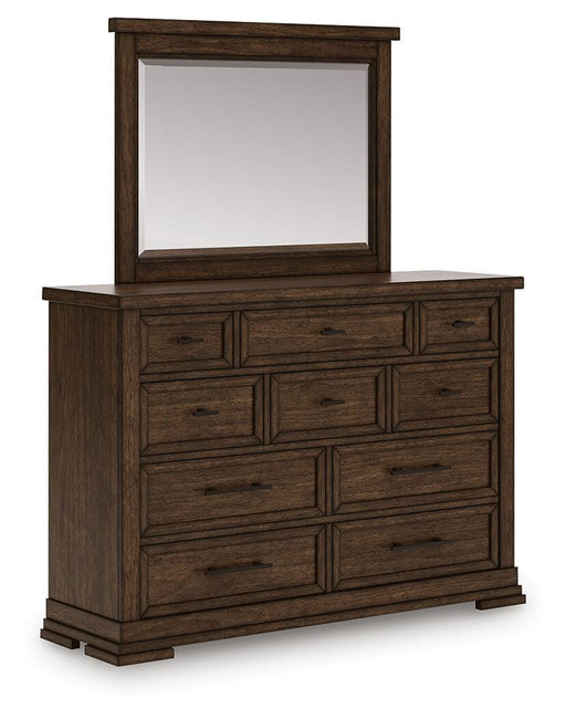 Taffenbrook Dresser and Mirror - Venta Furnishings (San Antonio,TX)
