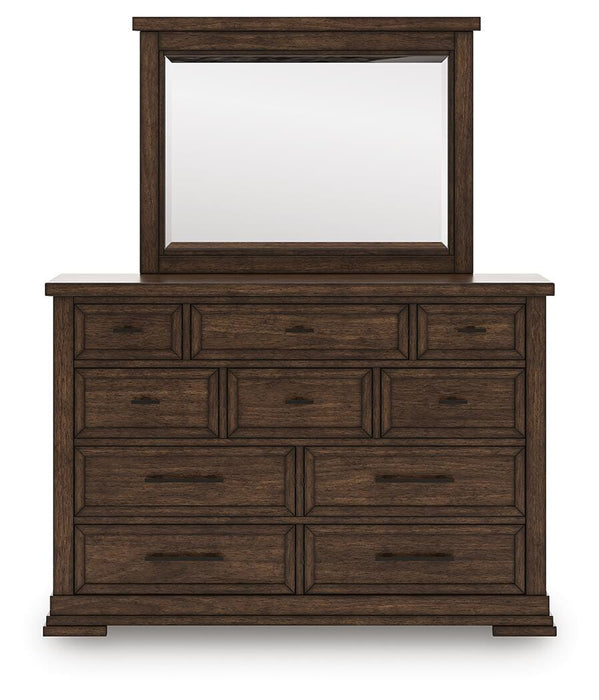 Taffenbrook Dresser and Mirror - Venta Furnishings (San Antonio,TX)