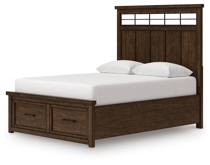 Taffenbrook Panel Storage Bed - Venta Furnishings (San Antonio,TX)