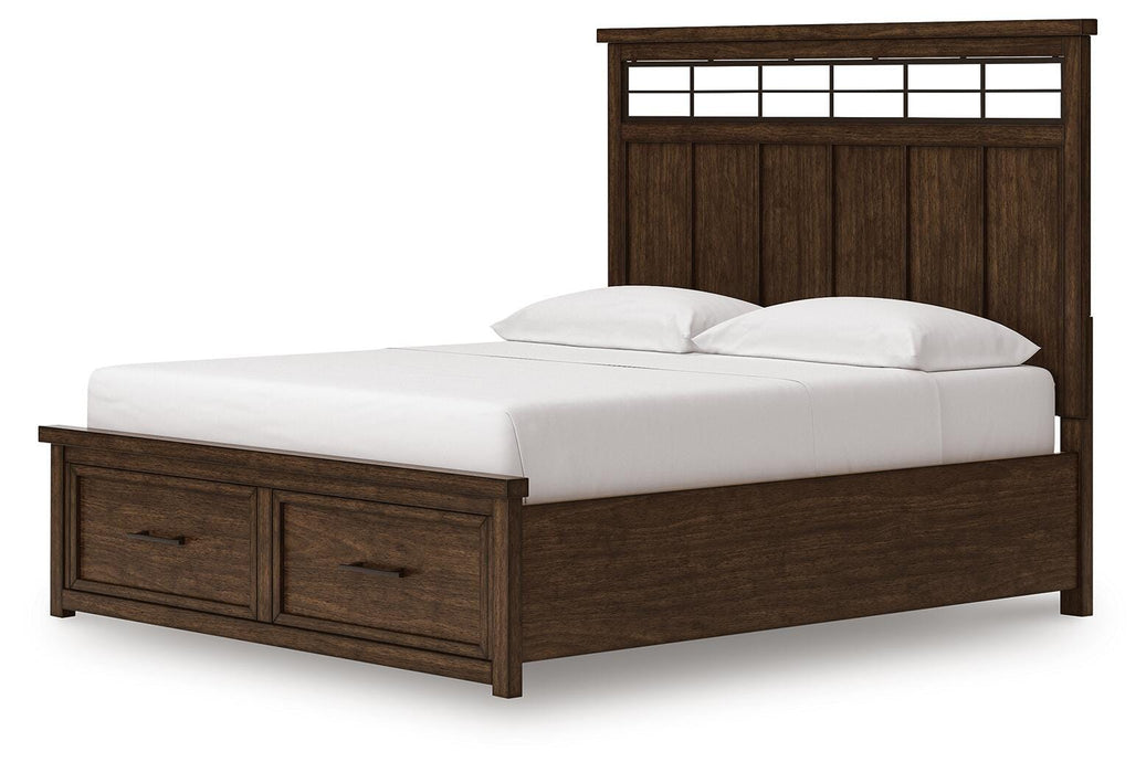 Taffenbrook Panel Storage Bed - Venta Furnishings (San Antonio,TX)