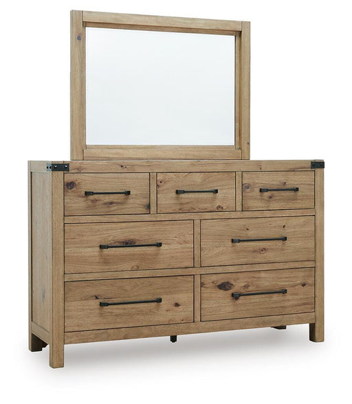 Ridgester Dresser and Mirror - Venta Furnishings (San Antonio,TX)