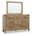 Ridgester Dresser and Mirror - Venta Furnishings (San Antonio,TX)
